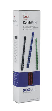 Bindrug GBC 14mm 21rings A4 zwart - afbeelding 5