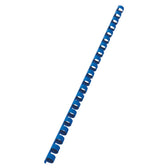 Bindrug GBC 10mm 21rings A4 blauw - afbeelding 5