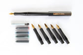 Kalligrafiepen Bruynzeel luxe set 14st 60344014 - afbeelding 2