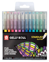 Gelschrijver Sakura Gelly Roll Stardust 12 kleuren - afbeelding 2