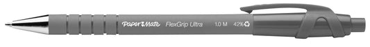 Balpen Papermate Flexgrip Ultra M zwart valuepack