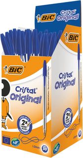 Balpen Bic Cristal M blauw