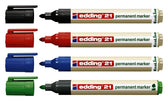 Viltstift edding 21 Eco rond 1.5-3mm blauw - afbeelding 2