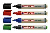Whiteboardmarker edding 28 Eco rond 1.5-3 rd - afbeelding 2