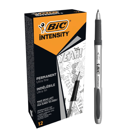 Permanent marker Bic Intensisty UF zwart