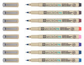 Fineliner Sakura Pigma micron 0.4mm ass - afbeelding 3