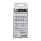 FINELINER SAKURA PIGMA MICRON ASS ZWART - afbeelding 2