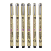 FINELINER SAKURA PIGMA MICRON ASS ZWART - afbeelding 3