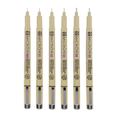 FINELINER SAKURA PIGMA MICRON ASS ZWART - afbeelding 4