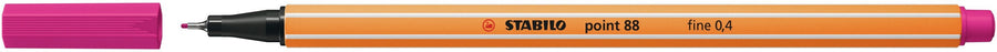 Fineliner STABILO point 88/56 F rozerood