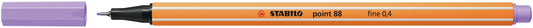 Fineliner STABILO point 88/59 F licht lila