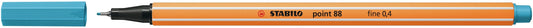 Fineliner STABILO point 88/57 F azuurblauw