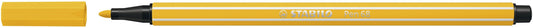 Viltstift STABILO Pen 68/44 M geel