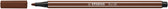 Viltstift STABILO Pen 68/45 M bruin