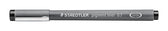Fineliner Staedtler pigment 308 0.7mm zwart - afbeelding 4