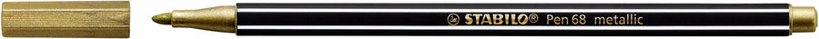 Viltstift STABILO Pen 68/810 M metallic goud
