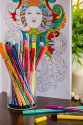 Viltstift STABILO Pen 68/841 M metallic blauw - afbeelding 4