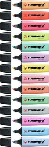 Markeerstift STABILO BOSS 70/112 pastel blauw - afbeelding 6