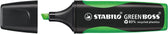 Markeerstift STABILO GREEN BOSS 6070/33 groen