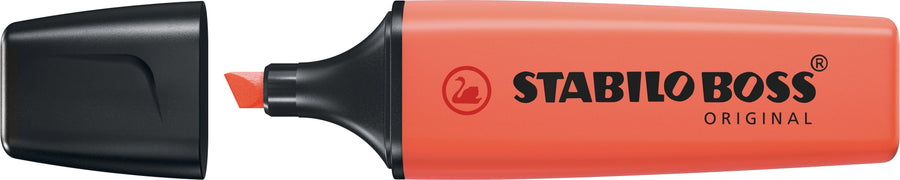 Markeerstift STABILO BOSS 70/140 pastel koraalrood