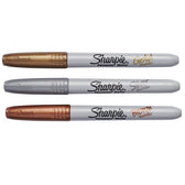 Viltstift Sharpie F metallic assorti - afbeelding 4