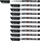 Viltstift STABILO Write-4-all 166/46 SF zwart