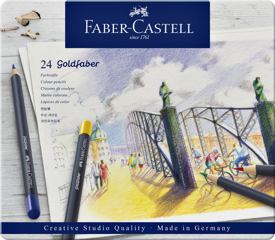Kleurpotlood Faber-Castell GF 24st assorti
