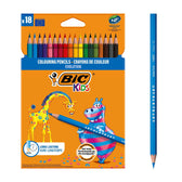 Kleurpotlood BicKids Evolution ecolutions ass