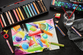 Kleurpotlood STABILO 880 woody 3 in 1 Arty 18st - afbeelding 3