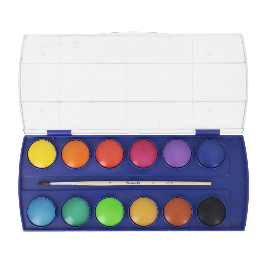 Waterverfdoos Pelikan F355/12 ass