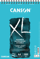 Aquarelpapier Canson XL 30vel 300gr A4 wit