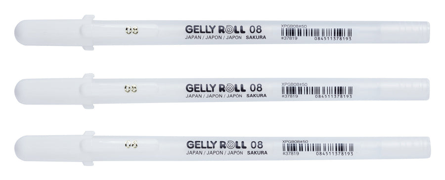 Gelschrijver Sakura Gelly Roll Classic 08 3 stuks