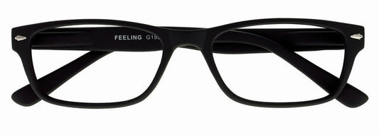 Leesbril I Need You +1.50dpt Feeling zwart