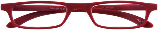 Leesbril I Need You +1.00dpt Zipper rood