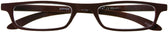 Leesbril I Need You +1.00dpt Zipper bruin