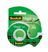 Plakband Scotch Magic 810 12mmx10m + plakbandh - afbeelding 2