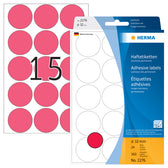 Etiket HERMA 2276 rond 32mm fluor rood 360stuks - afbeelding 6