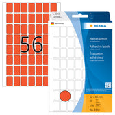 Etiket HERMA 2342 12x18mm rood 1792stuks - afbeelding 6