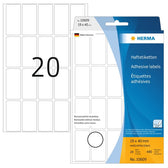 Etiket HERMA 10609 19x40mm verwijderb 480etiketten - afbeelding 5