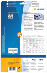Naambadge etiket HERMA 4511 63.5x29.6mm wit - afbeelding 6