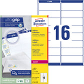Etiket Avery L7162-250 99.1x33.9mm wit 4000stuks - afbeelding 2