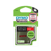 Labeltape Dymo LabelManager D1 polyester 12mm rood - afbeelding 4