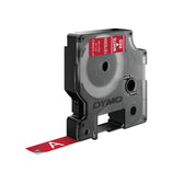 Labeltape Dymo LabelManager D1 polyester 12mm rood - afbeelding 6