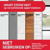Bevestigingsstrip Command middel klikvast 5.4kg zw - afbeelding 9