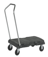Transportkar Rubbermaid Triple Trolley 225kg zwart - afbeelding 3