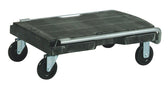 Transportkar Rubbermaid Triple Trolley 225kg zwart - afbeelding 4