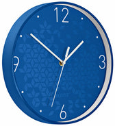 WANDKLOK LEITZ WOW BLAUW - afbeelding 2