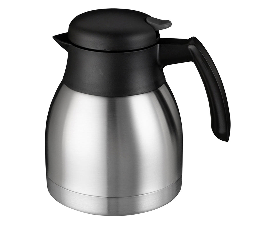 Thermoskan Bravilor dubbelwandig 1 liter RVS zw