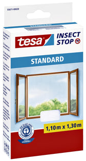 Insectenhor tesa STANDARD raam 1.10x1.30m wit