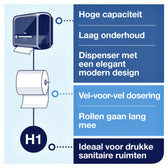 Handdoekrol Tork H1 Advanced 2laags 150m wit - afbeelding 5